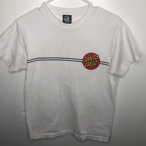 Santa Cruz White T-Shirt